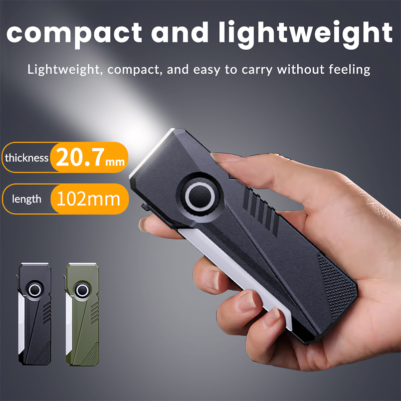 مصباح يدوي صغير قابل لإعادة ال - مراجعة Edc Carry Clip وسعره