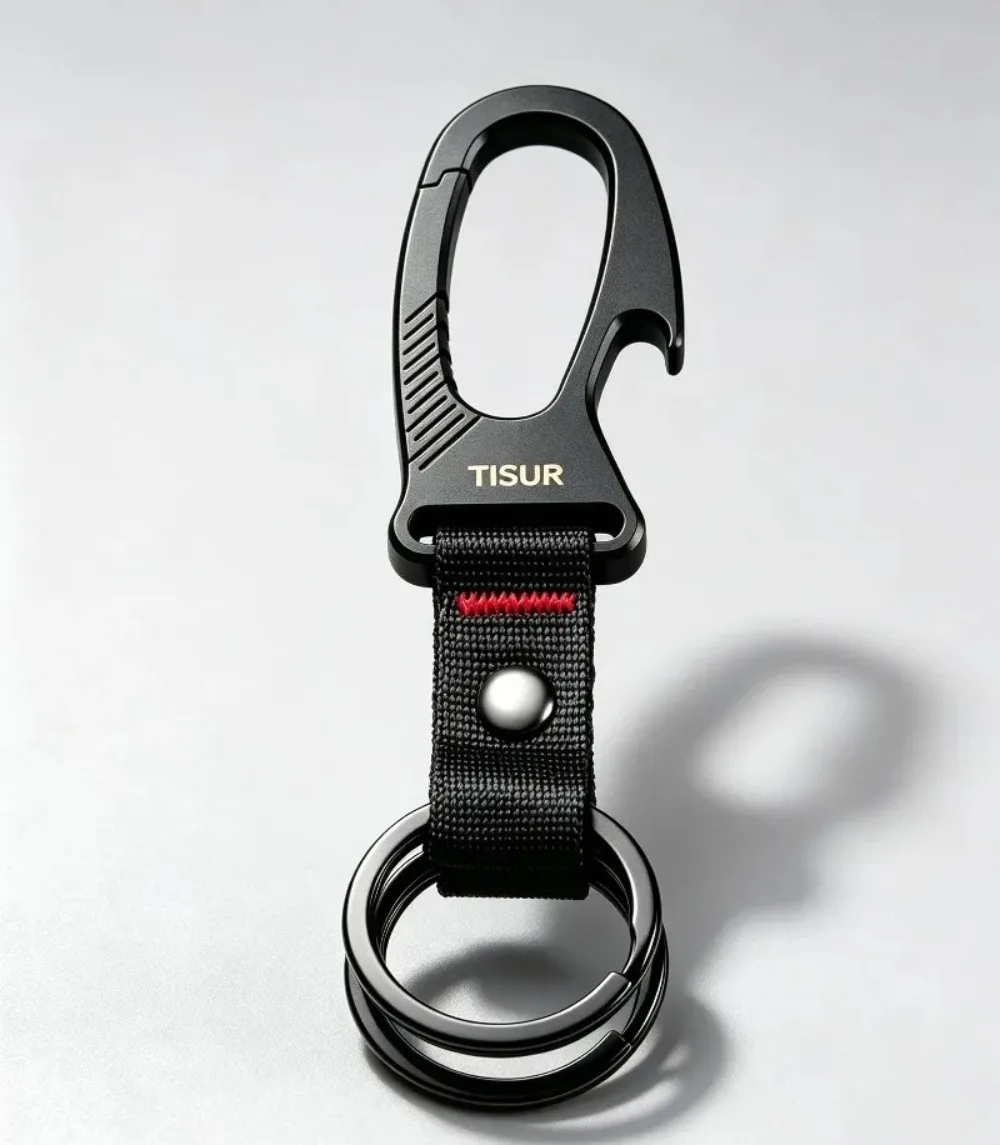 مشبك مفاتيح من التيتانيوم متعد - مراجعة Edc Carry Clip وسعره