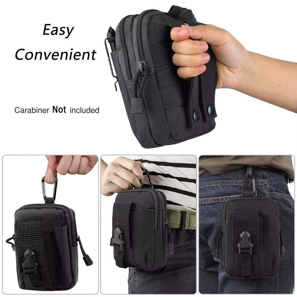حقيبة خصر تكتيكية متعددة الوظا - مراجعة Edc Carry Fanny Pack وسعره